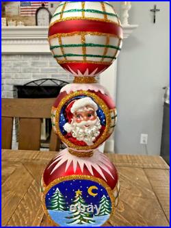 Christopher Radko Festive & Folksy Finial Tree Topper Christopher Radko Festive & Folksy Finial Tree Topper