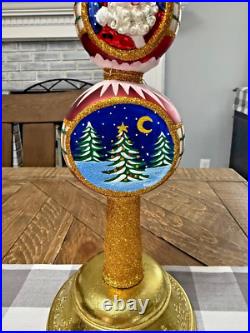 Christopher Radko Festive & Folksy Finial Tree Topper