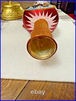 Christopher Radko Festive & Folksy Finial Tree Topper Christopher Radko Festive & Folksy Finial Tree Topper