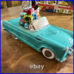 Christopher Radko Ford thunderbird vintage snowman ornament. Rare
