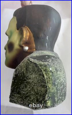 Christopher Radko Frankenstein Glass Ornament Universal Monsters Boris Karloff