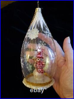 Christopher Radko'Frosty Bubble' Snowman Christmas Ornament (101345)