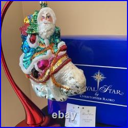 Christopher Radko Frosty Frolic VTG Ornament With Box And Tag 45/750