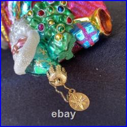 Christopher Radko Frosty Frolic VTG Ornament With Box And Tag 45/750