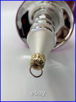 Christopher Radko Future Streamlined 9 Glass Christmas Ornament 87-036-1 HTF