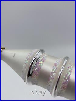 Christopher Radko Future Streamlined 9 Glass Christmas Ornament 87-036-1 HTF