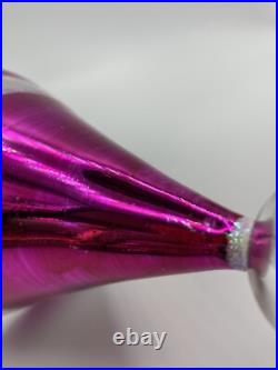 Christopher Radko Future Streamlined 9 Glass Christmas Ornament 87-036-1 HTF