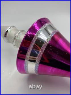 Christopher Radko Future Streamlined 9 Glass Christmas Ornament 87-036-1 HTF