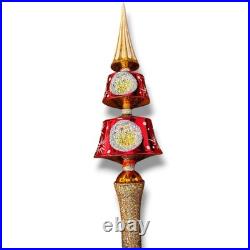 Christopher Radko Georgian Broley Finial 2007 #1013375 #63/300 Master Craftsman