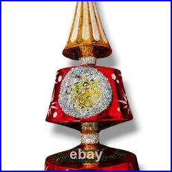 Christopher Radko Georgian Broley Finial 2007 #1013375 #63/300 Master Craftsman