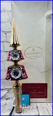 Christopher Radko Georgian Brolly Finial 2007 Master Craftsman #16/300 withBox