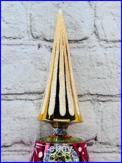 Christopher Radko Georgian Brolly Finial 2007 Master Craftsman #16/300 withBox