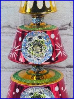 Christopher Radko Georgian Brolly Finial 2007 Master Craftsman withBox Rare