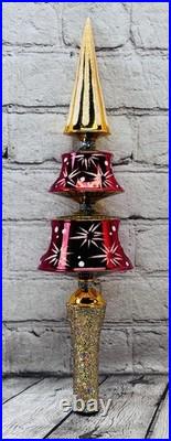 Christopher Radko Georgian Brolly Finial 2007 Master Craftsman withBox Rare