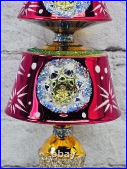 Christopher Radko Georgian Brolly Finial 2007 Master Craftsman withBox Rare