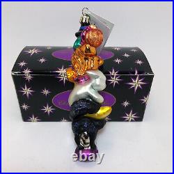 Christopher Radko Ghouls Night Out 2001 Glass Halloween Ornament