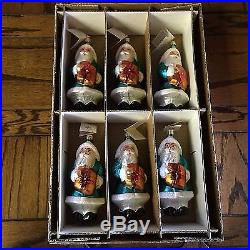 Christopher Radko Gifted Santa Ornament #94-070-1 Brand New In Box