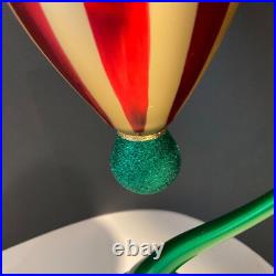 Christopher Radko Glass Christmas Ornament CANDY STRIPE 88-077-0 Balloon Drop Christopher Radko Glass Christmas Ornament CANDY STRIPE 88-077-0 Balloon Drop