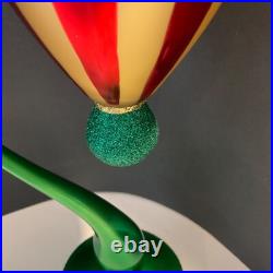 Christopher Radko Glass Christmas Ornament CANDY STRIPE 88-077-0 Balloon Drop