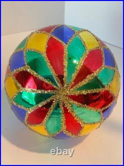 Christopher Radko Glass Ornament 1988 HARLEQUIN CARNIVAL 88-026-0