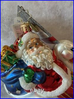 Christopher Radko Glass Ornament Birds of A Feather 2010 Rare Retired 1015922 Christopher Radko Glass Ornament Birds of A Feather 2010 Rare Retired 1015922