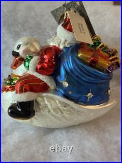 Christopher Radko Glass Ornament Birds of A Feather 2010 Rare Retired 1015922 Christopher Radko Glass Ornament Birds of A Feather 2010 Rare Retired 1015922