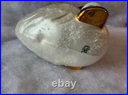 Christopher Radko Glass Ornament Birds of A Feather 2010 Rare Retired 1015922 Christopher Radko Glass Ornament Birds of A Feather 2010 Rare Retired 1015922