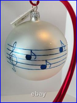 Christopher Radko Glass Ornament KAT KONCERT 88-067-0 Signed By Radko 1988 HTF