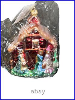 Christopher Radko Glass ornament 12 Days of Christmas 8 Eight Maids a Milking