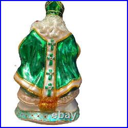 Christopher Radko Good Saint Pat Christmas Ornament Rare HTF