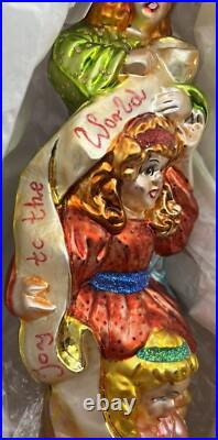 Christopher Radko Grand Tour Heaven Sent Angel Christmas 12 Ornament Ltd Ed