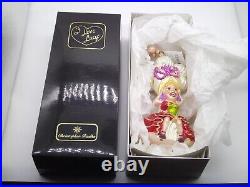 Christopher Radko HOLLYWOOD SHOWGIRL Lucy Christmas Ornament withTag & Box RETIRED