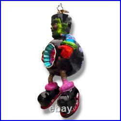 Christopher Radko Halloween Spooky Springers Set Of Two