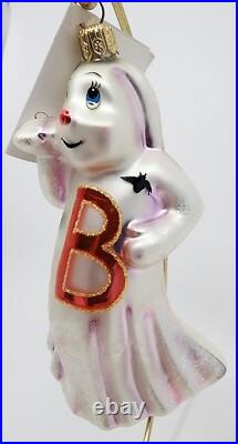 Christopher Radko Halloween Spooky THE BOO BOYS! 99-056-0 Set of 4 Casper Ghosts