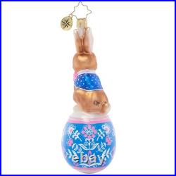 Christopher Radko HandCrafted European Glass Christmas Tree Decorative Orname