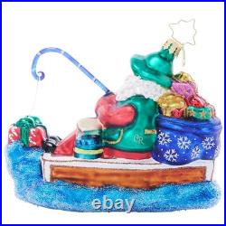 Christopher Radko Hand-Crafted European Glass Christmas Tree Decorative