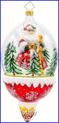 Christopher Radko Hand-Crafted European Glass Christmas Tree Decorative Ornament