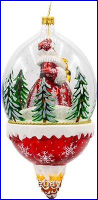 Christopher Radko Hand-Crafted European Glass Christmas Tree Decorative Ornament
