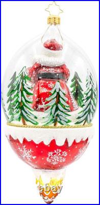 Christopher Radko Hand-Crafted European Glass Christmas Tree Decorative Ornament