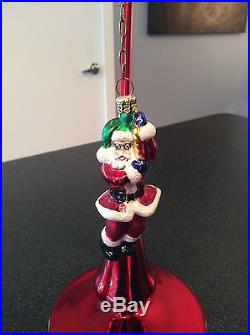 Christopher Radko Hang On Til Christmas Ornament
