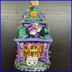 Christopher Radko Haunted House Exclusive Audrey Hepburn Halloween Ornament Mint