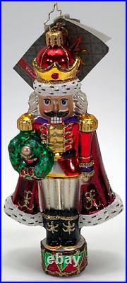 Christopher Radko He's The King 6 Ornament RARE Retired 2012 1016045 Poland