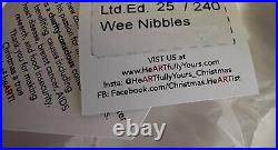 Christopher Radko Heartfully Yours Wee Nibble Ltd. Ed. 25/240 NEW