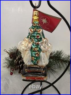 Christopher Radko Herald In The Holidays 3011908 New York Angels Poland 5.5