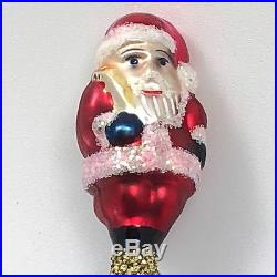 Christopher Radko Holiday Star Santa Christmas Holiday Ornament 95-027-0