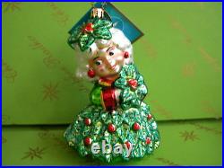 Christopher Radko Hollyberry Waltz Glass Ornament