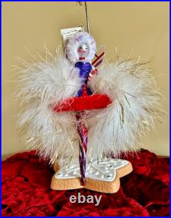 Christopher Radko ITALIAN Fairy Holiday Ornament 96-093-0