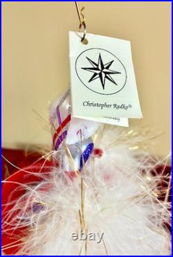 Christopher Radko ITALIAN Fairy Holiday Ornament 96-093-0