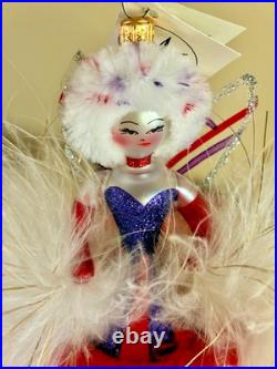 Christopher Radko ITALIAN Fairy Holiday Ornament 96-093-0
