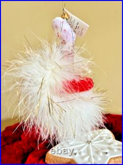 Christopher Radko ITALIAN Fairy Holiday Ornament 96-093-0